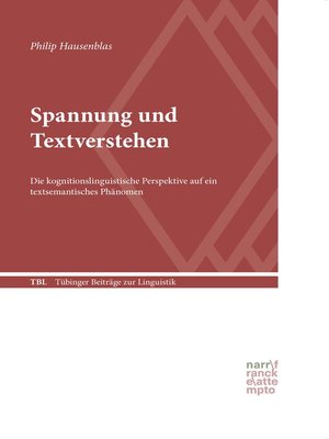cover image of Spannung und Textverstehen